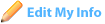 Edit My Info